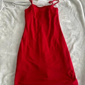 JOE & ELLE form fitting red dress Medium